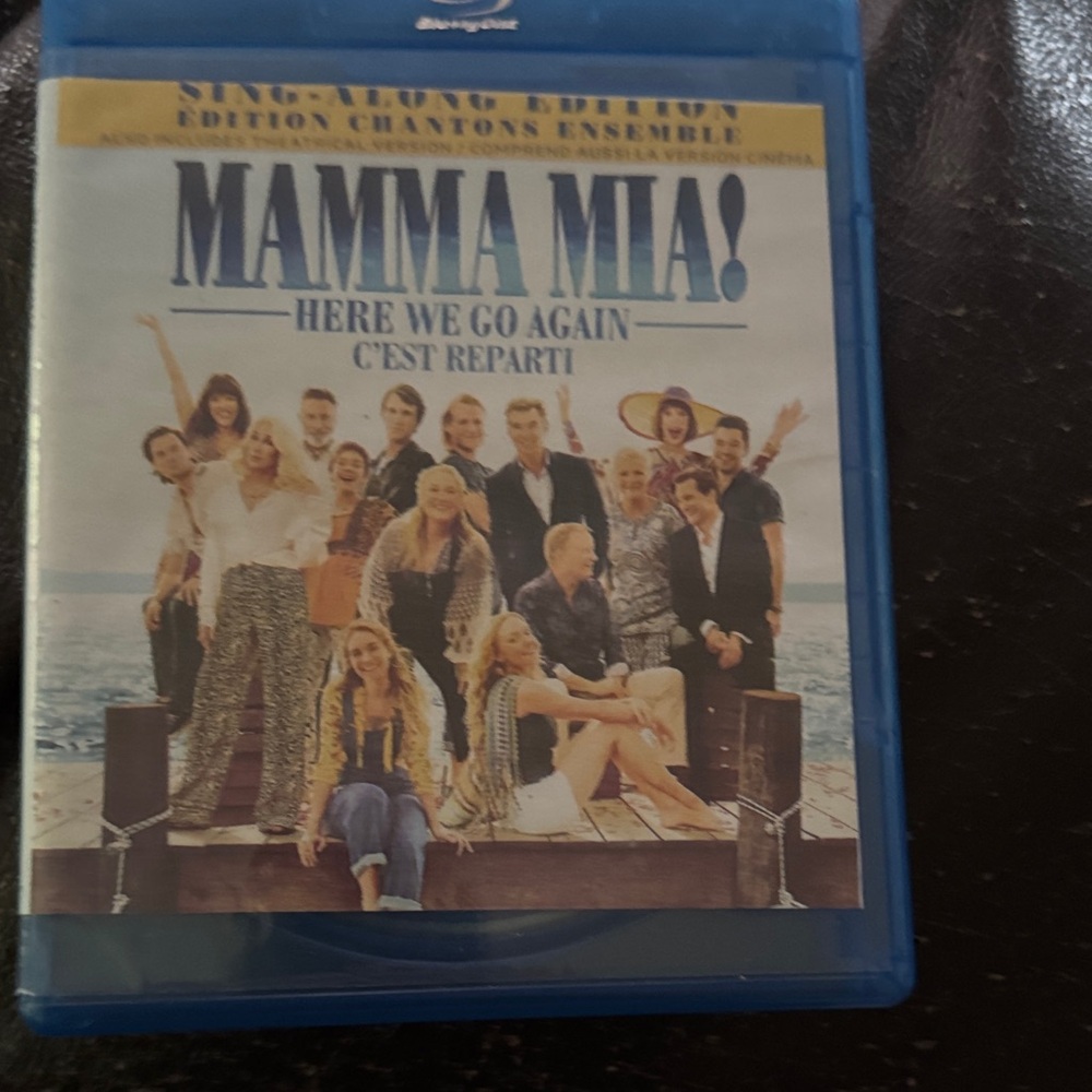 Mamma Mia! Here We Go Again Blu-ray